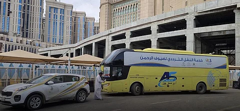 خدمة النقل العام للمعتمرين