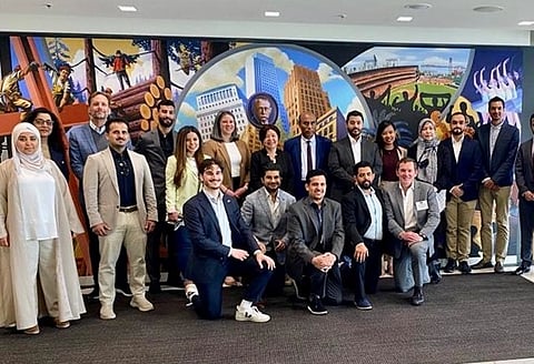 في أثناء الجولة