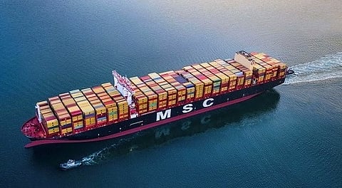 خدمة الشحن الملاحية الجديدة