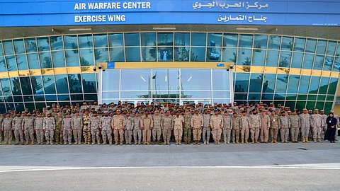 قوات الدول المشاركة في تمرين «عزم النسر 23»