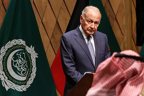 الأمين العام لجامعة الدول العربية أحمد أبو الغيط