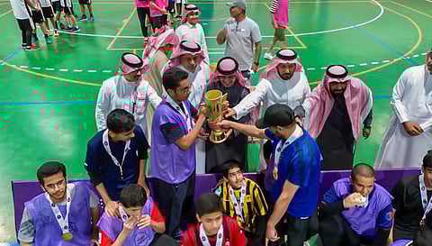 جانب من التتويج