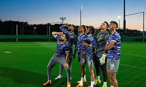 لاعبو الهلال السعودي