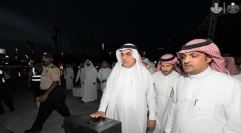 تدشين ساحة الشموع وحديثة الموسى