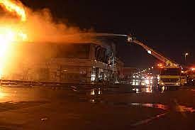 حريق سوق الصواريخ