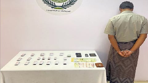 ضبط أقراص مخدرة بمنفذ الوديعة