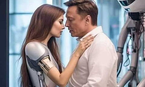 إيلون ماسك والروبوت كاتانيلا
