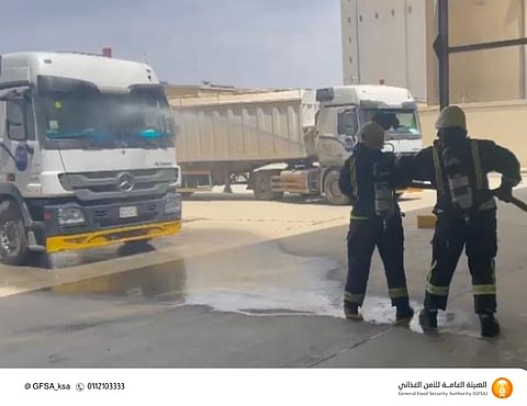 فرضية بفرع الأمن الغذائي بخميس مشيط