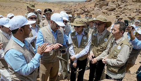 تدشين مشروع الخرائط الجيولوجية