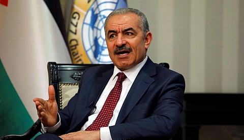 محمد إشتيه رئيس الوزراء الفلسطيني