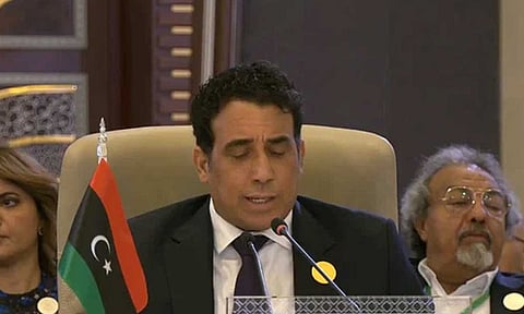 رئيس المجلس الرئاسي الليبي محمد يونس المنفي