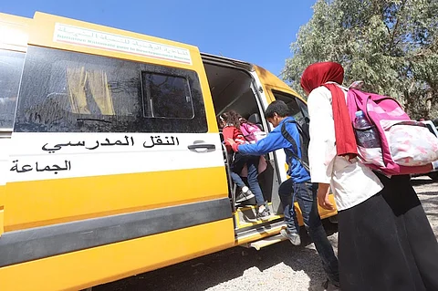 النقل المدرسي