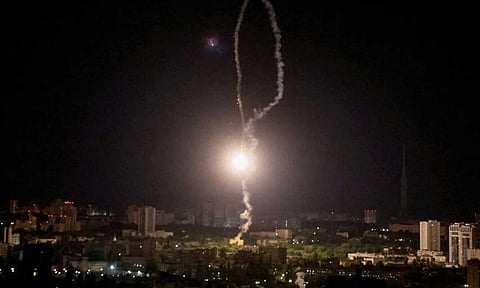 انفجارات  في كييف الأوكرانية