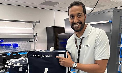 بالصور.. علي القرني وريانة برناوي يستعدان للانطلاق إلى الفضاء في حدث تاريخي