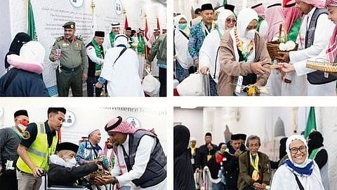 رحلة ضيوف الرحمن من إندونيسيا