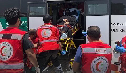 الهلال الأحمر السعودي -أرشيفية