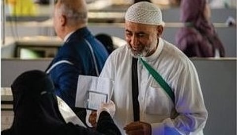 ضيوف بيت الله الحرام القادمين من الجزائر