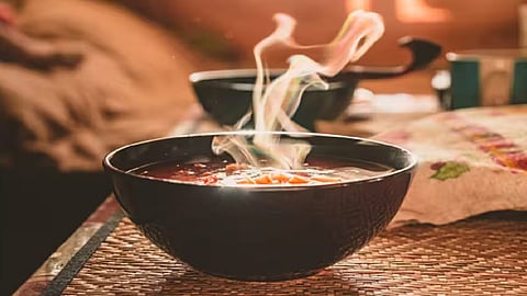 الطعام الساخن