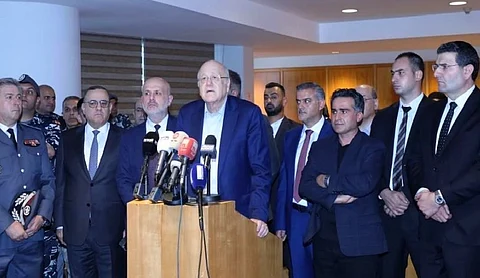 رئيس الحكومة اللبنانية نجيب ميقاتي