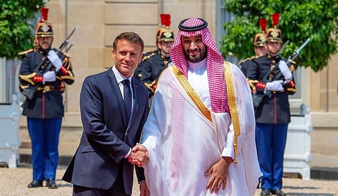 زيارة ولي العهد لفرنسا