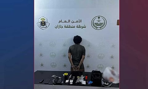 المتهم المقبوض عليه