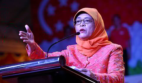 رئيسة سنغافورة حليمة يعقوب