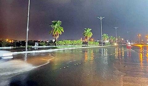 أمطار على جازان