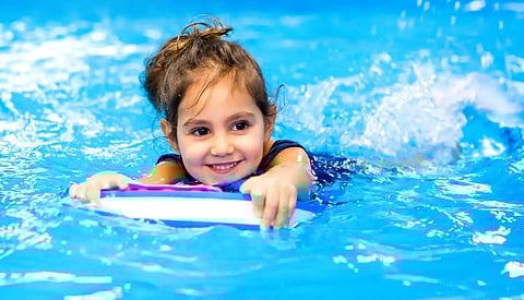 سلامة الأطفال أثناء السباحة