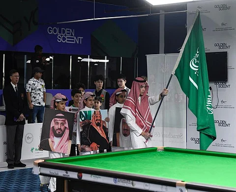 انطلاق منافسات بطولة العالم للسنوكر في الرياض
