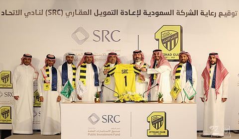 «SRC» توقّع اتفاقية رعاية مع نادي الاتحاد 3 سنوات