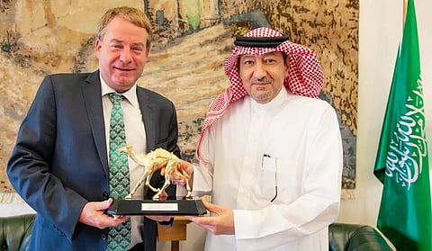نائب وزير الخارجية يودع سفير ألمانيا بمناسبة انتهاء فترة عمله