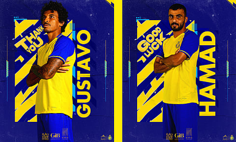 «النصر» يستغني عن غوستافو ويعير المنصور لـ«الأخدود»: نتمنى لكما التوفيق