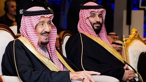 الملك وولي العهد