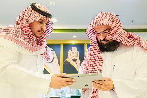 الرئيس العام لشؤون المسجد الحرام والمسجد النبوي الشيخ الدكتور عبدالرحمن بن عبدالعزيز السديس