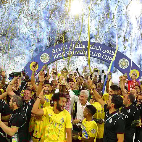 تتويج النصر بكأس الملك سلمان