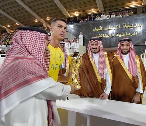 تتويج النصر بكأس الملك سلمان للأندية العربية