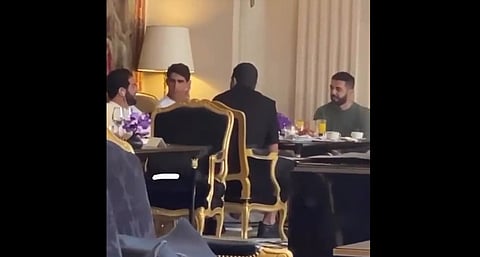 رئيس الهلال مع المغربي ياسين بونو