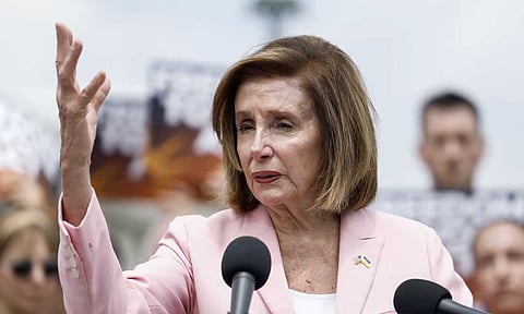 رئيسة مجلس النواب الأمريكي السابقة نانسي بيلوسي