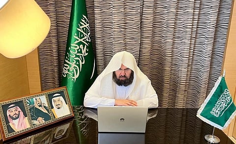 الشيخ الدكتور عبدالرحمن بن عبدالعزيز السديس