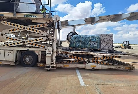 الطائرة الإغاثية السعودية