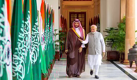 زيارة ولي العهد للهند