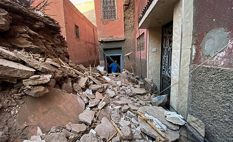 زلزال المغرب