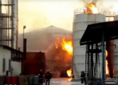 حريق نفطي- أرشيفية