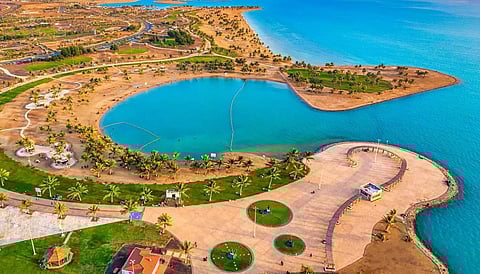 الواجهة البحرية بمدينة ينبع الصناعية