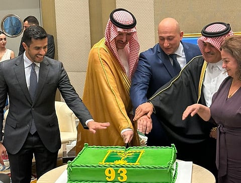 جانب من حفل الاستقبال