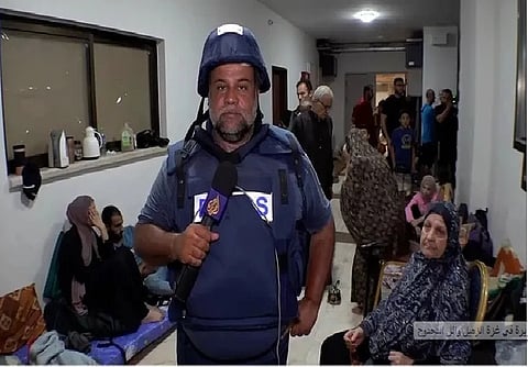 مراسل قناة «الجزيرة» في غزة وائل الدحدوح