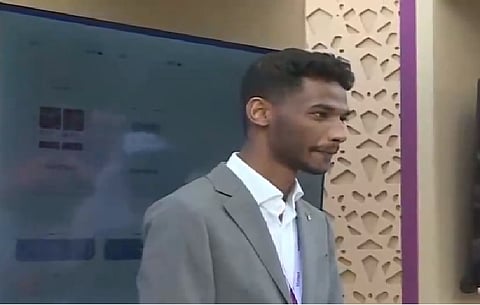الشاب السعودي المنذر بدوي