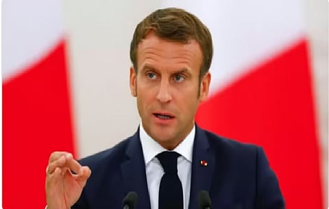 الرئيس الفرنسي إيمانويل ماكرون