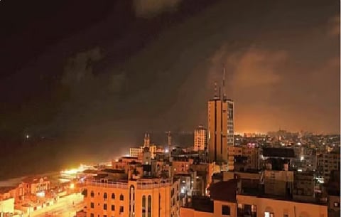 الأوضاع في غزة