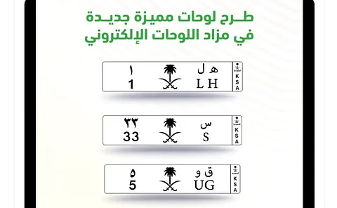 مزاد أبشر للوحات المميزة